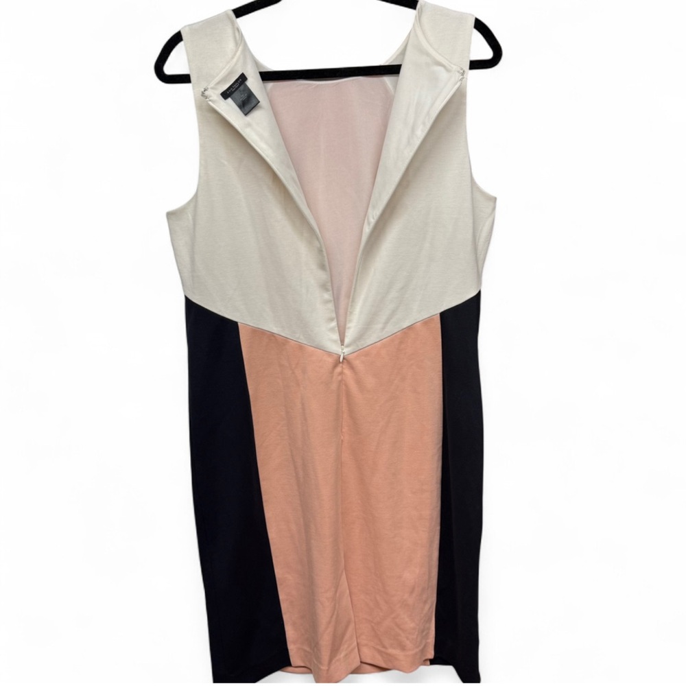 Ann Taylor Factory Colorblock Sheath Dress, Size 12 - Picture 10 of 10